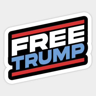 Free Trump Republican Support Pro Trump Sticker